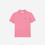 Lacoste polo regular fit petit piquet crianças rosa 2r3 88BL3024