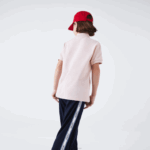 Lacoste polo regular fit petit piquet crianças rosa claro 88BL3122 - Image 2