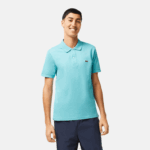 Lacoste polo slim fit L.12.12 original homens turquesa bvg 88BL201