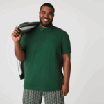 Lacoste polo smart paris em piquê de algodão elástico homens verde 132 88BL658 - Image 8
