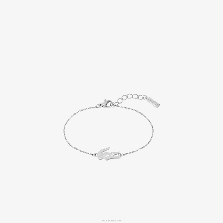 lacoste_pulseira_de_crocodilo_mulheres_prata_045_88bl2902.png Lacoste pulseira de crocodilo mulheres prata 045 88BL2902 - Image 1