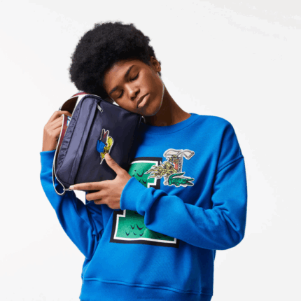 Lacoste saco cruzado de marca mulheres fuzileiro naval 166 andrinopla l27 88BL2875