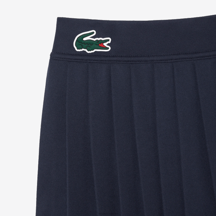Lacoste saia esportiva miami edição aberta mulheres azul laranja t5i 88BL2423 - Image 5