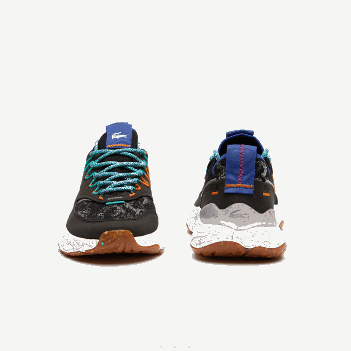Lacoste sapatilhas sintéticas e têxteis re-comfort homens preto e off white 454 88BL1835 - Image 5