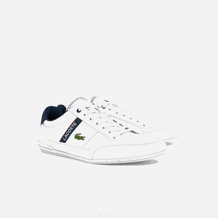 Lacoste sapatilhas têxteis e sintéticas chaymon homens branco/marinho e vermelho 407 88BL1791 - Image 2