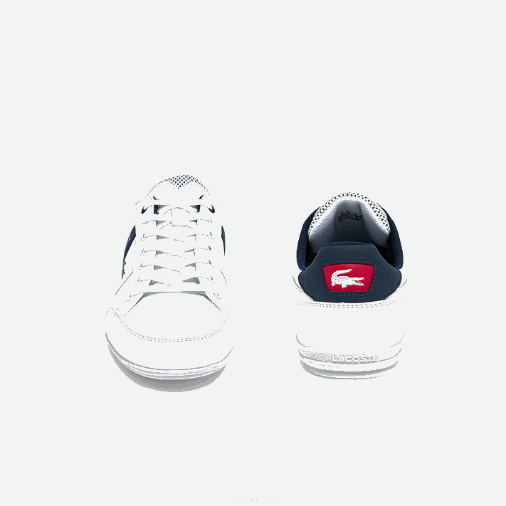 Lacoste sapatilhas têxteis e sintéticas chaymon homens branco/marinho e vermelho 407 88BL1791 - Image 5
