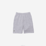 Lacoste shorts de lã de algodão escovado orgânico crianças chine cinza cca 88BL3101 - Image 5