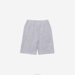 Lacoste shorts de lã de algodão escovado orgânico crianças chine cinza cca 88BL3101 - Image 6