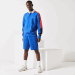 Lacoste shorts de lã de tênis esportivo homens azul hjm 88BL1339 - Image 2