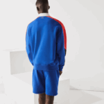 Lacoste shorts de lã de tênis esportivo homens azul hjm 88BL1339 - Image 3