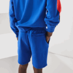 Lacoste shorts de lã de tênis esportivo homens azul hjm 88BL1339 - Image 5