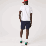 Lacoste shorts de lã de tênis esportivo homens azul marinho 166 88BL1338 - Image 3