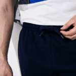 Lacoste shorts de lã de tênis esportivo homens azul marinho 166 88BL1338 - Image 5