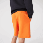 Lacoste shorts de lã de tênis esportivo homens laranja tv1 88BL1577 - Image 3