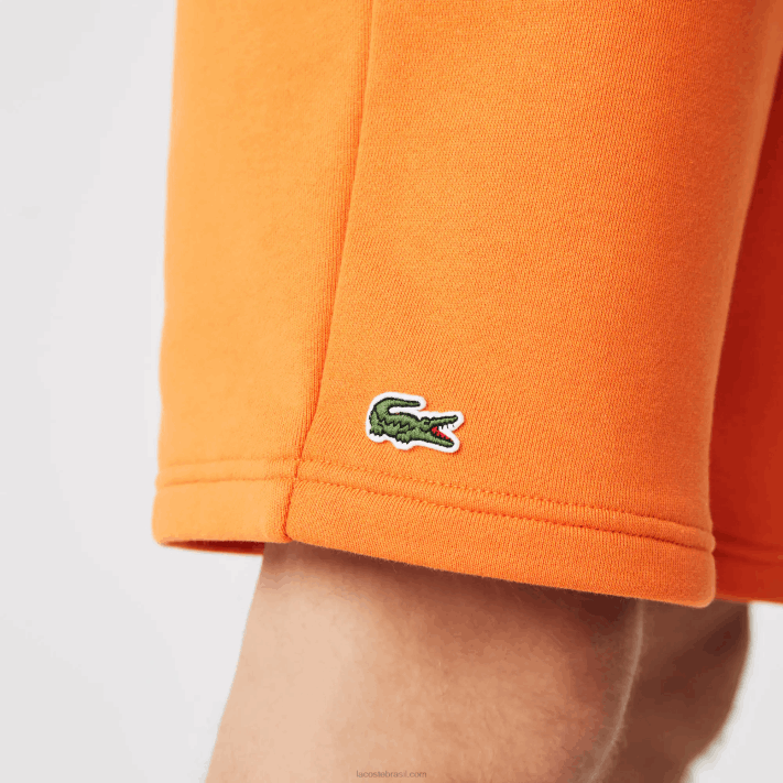 Lacoste shorts de lã de tênis esportivo homens laranja tv1 88BL1577 - Image 6