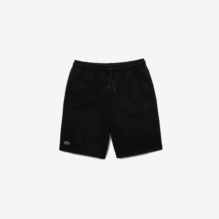 Lacoste shorts de lã de tênis esportivo homens preto 031 88BL1337 - Image 5