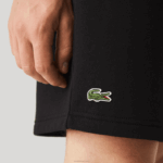 Lacoste shorts de lã de tênis esportivo homens preto 031 88BL1337 - Image 8