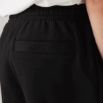 Lacoste shorts de lã de tênis esportivo homens preto 031 88BL1337 - Image 9