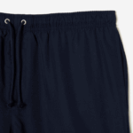 Lacoste shorts esportivos de malha de diamante sólido para tênis homens azul marinho 166 88BL1441 - Image 6