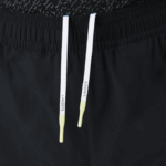 Lacoste shorts esportivos em camadas homens preto verde branco 9az 88BL1545 - Image 4