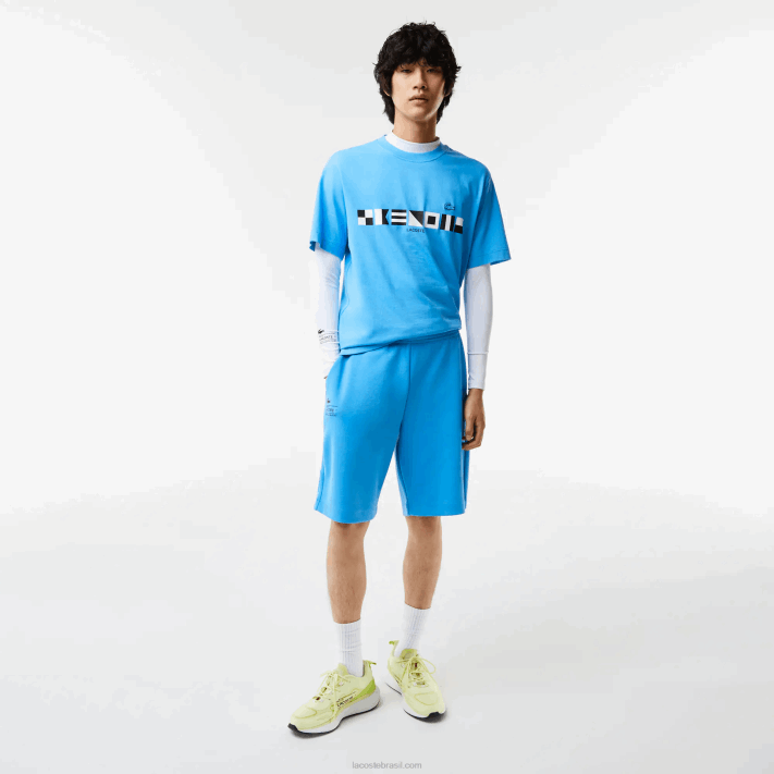 lacoste_shorts_estampados_refletivos_homens_azul_4x_88bl1356.png Lacoste shorts estampados refletivos homens azul 4x 88BL1356 - Image 1