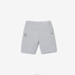 Lacoste shorts estampados refletivos homens chine cinza cca 88BL1355 - Image 5