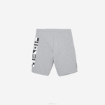 Lacoste shorts estampados refletivos homens chine cinza cca 88BL1355 - Image 6