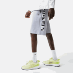 Lacoste shorts estampados refletivos homens chine cinza cca 88BL1355 - Image 8