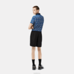 Lacoste shorts impermeáveis homens preto 031 88BL465 - Image 3