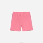 Lacoste shorts impermeáveis homens rosa 2r3 88BL466 - Image 4