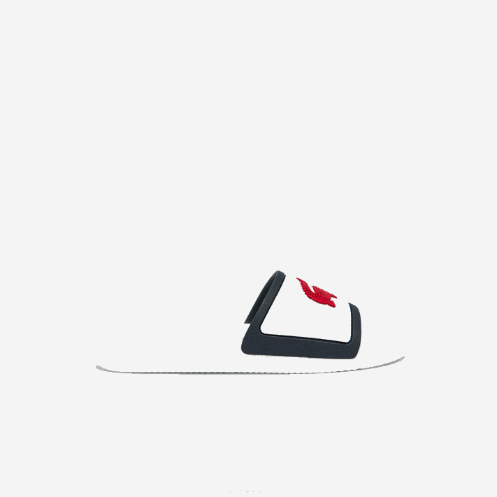 lacoste_slides_sinteticos_com_alca_de_borracha_croco_homens_branco_marinho_e_vermelho_407_88bl1849.png Lacoste slides sintéticos com alça de borracha croco homens branco/marinho e vermelho 407 88BL1849 - Image 1