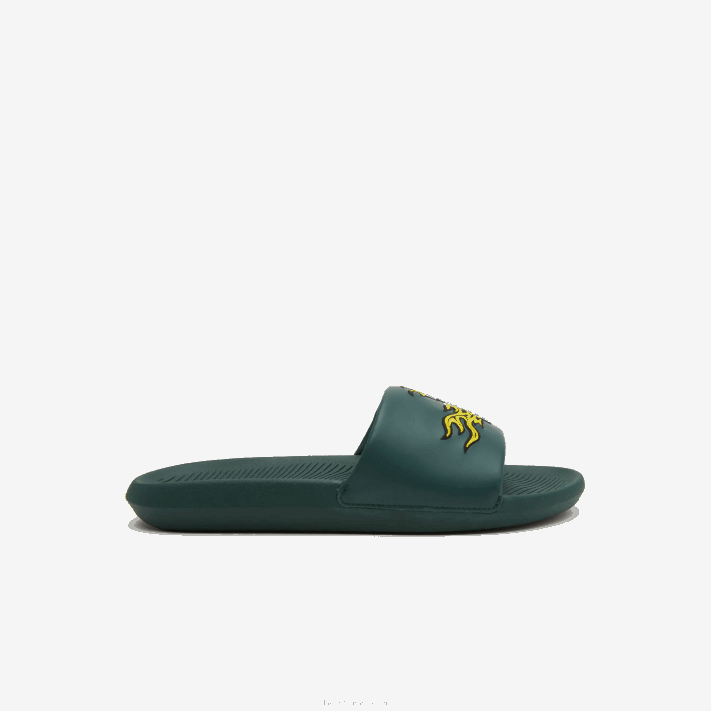 lacoste_slides_sinteticos_croco_mulheres_verde_1m8_88bl2758.png Lacoste slides sintéticos croco mulheres verde 1m8 88BL2758 - Image 1