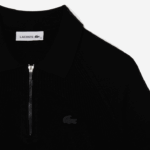 Lacoste suéter de malha com zíper mulheres preto 031 88BL2638 - Image 6