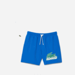 Lacoste sunga de secagem rápida com bolsa de viagem homens azul kxb 88BL518 - Image 5