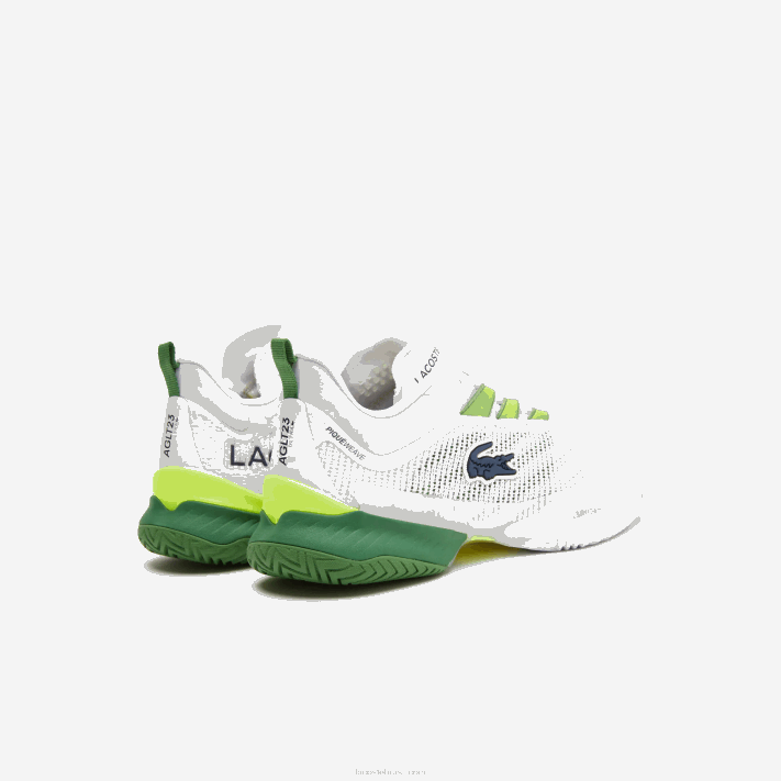 Lacoste Tênis Ag-LT23 Ultra Têxtil mulheres branco/verde 082 88BL2689 - Image 3