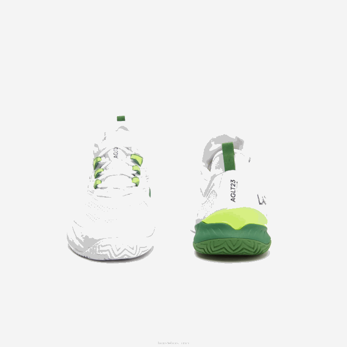 Lacoste Tênis Ag-LT23 Ultra Têxtil mulheres branco/verde 082 88BL2689 - Image 5