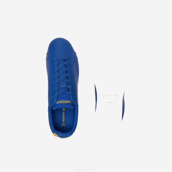 Lacoste tênis carnaby pro couro salto pop homens azul escuro e branco 121 88BL1744 - Image 4