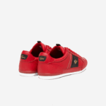 Lacoste tênis chaymon couro e fibra de carbono homens vermelho preto ds9 88BL1772 - Image 3