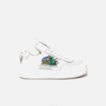 Lacoste tênis de couro ace clip homens branco 21g 88BL1785