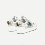 Lacoste tênis de couro ace clip homens branco 21g 88BL1785 - Image 3