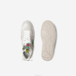Lacoste tênis de couro ace clip homens branco 21g 88BL1785 - Image 4