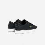 Lacoste tênis de couro carnaby bl homens preto e branco 312 88BL1816 - Image 3