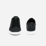 Lacoste tênis de couro carnaby bl homens preto e branco 312 88BL1816 - Image 5