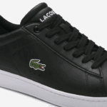 Lacoste tênis de couro carnaby evo homens preto 024 88BL1875 - Image 4