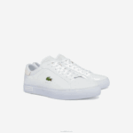 Lacoste tênis de couro polido powercourt homens branco 21g 88BL1845 - Image 2