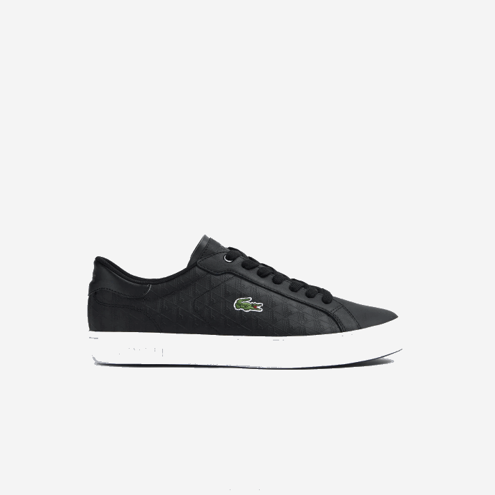 lacoste_tenis_de_couro_powercourt_homens_preto_e_branco_312_88bl1702.png Lacoste tênis de couro powercourt homens preto e branco 312 88BL1702 - Image 1