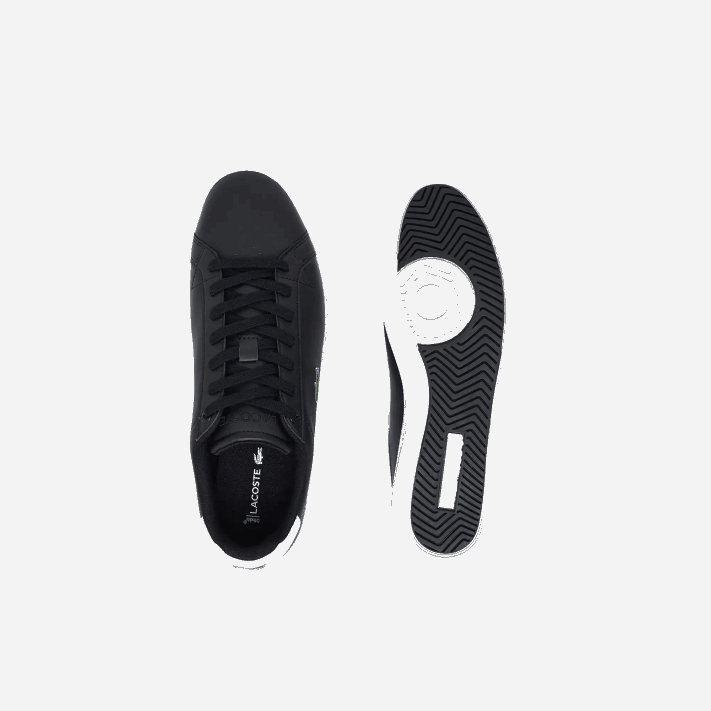 Lacoste tênis de couro profissional graduado homens preto e branco 312 88BL1909 - Image 4