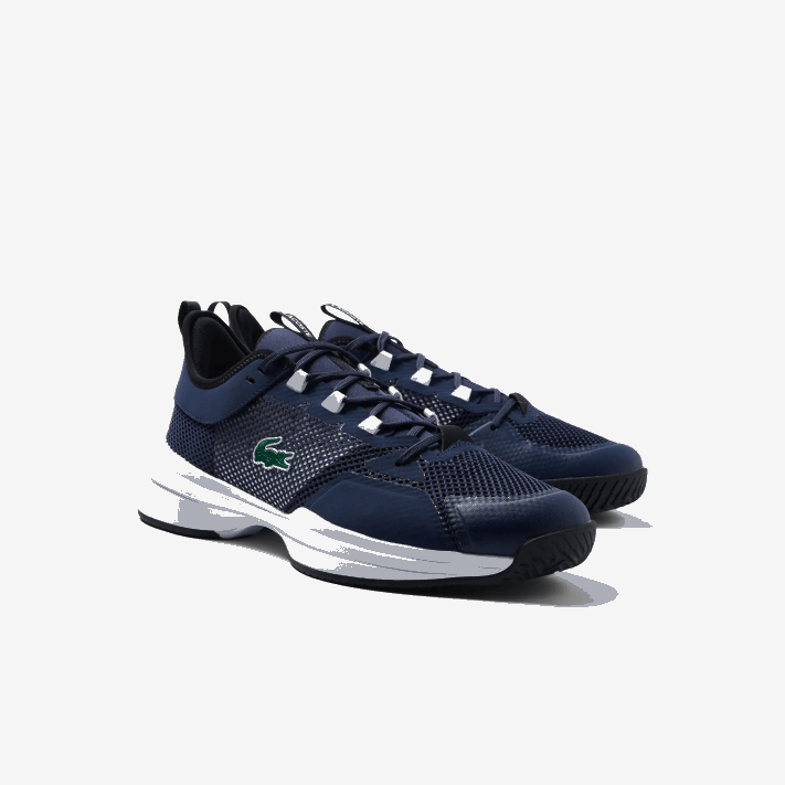 Lacoste tênis de tecido ag-lt21 homens marinho e branco 092 88BL1904 - Image 2