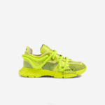Lacoste tênis l003 active para passarela têxtil homens amarelo amarelo 2t7 88BL1733