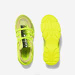 Lacoste tênis l003 active para passarela têxtil homens amarelo amarelo 2t7 88BL1733 - Image 4
